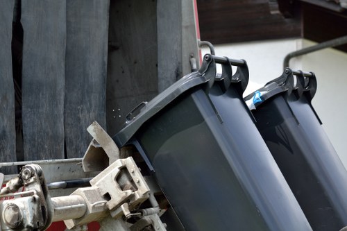 Recycling process for builders waste materials